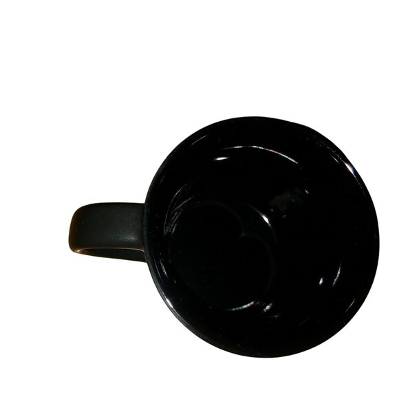 2015 Starbucks Demi Mug Black Matte Used 3 oz Espresso - Picture 4 of 13